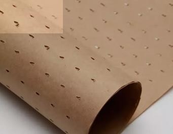Rectangle Perforated Kraft Paper Customized Printing