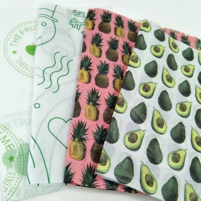 White Fruit Wrapping Paper Food Grade Waterproof Pear