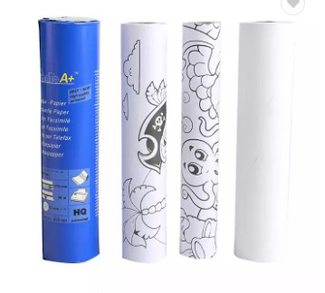 Compatible Dye And Pigment Ink CAD Plotter Paper Roll 0.1mm Thickness